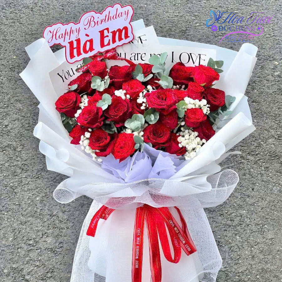 Bó Hoa Hồng Đỏ 001